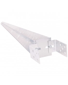 KOTWA WBIJANA REGULOWANA POD SŁUPEK 0-140 mm