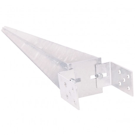 KOTWA WBIJANA REGULOWANA POD SŁUPEK 0-140 mm